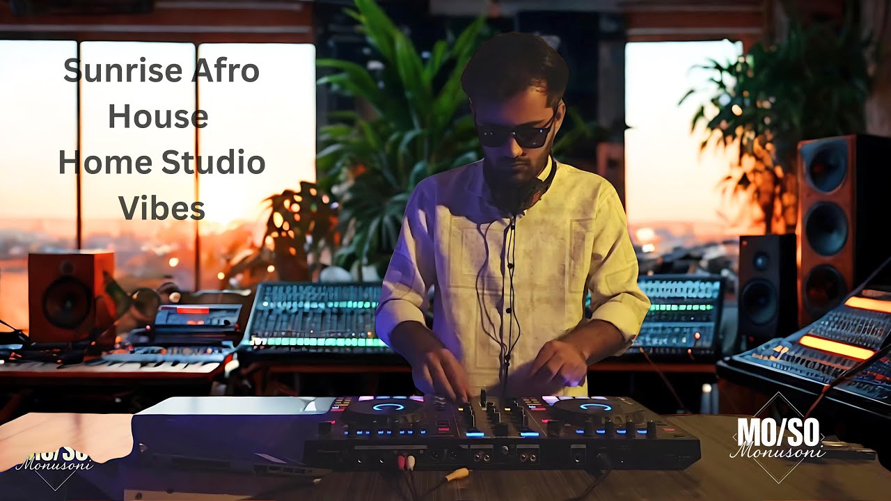 Sunrise Afro House 2025 | Home Studio Vibes With DJ Moso