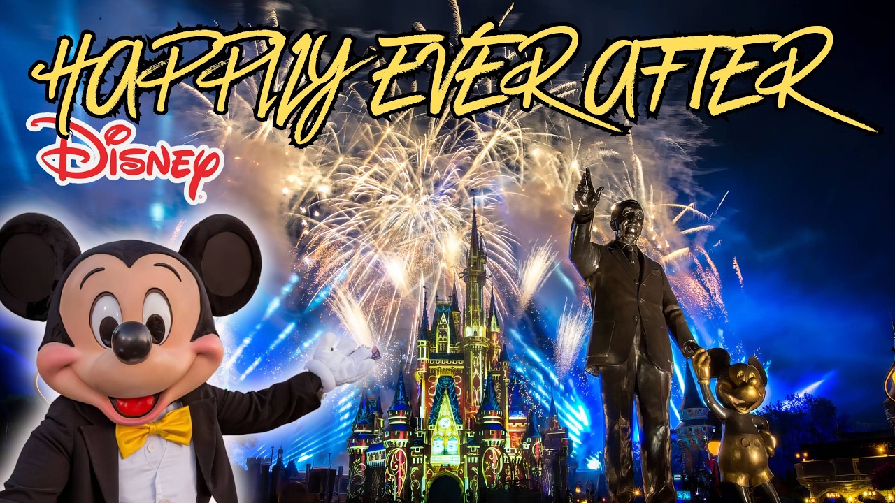 🏰 ✨HAPPILY EVER AFTER 4K |  MAGIC KINGDOM DISNEY WORLD