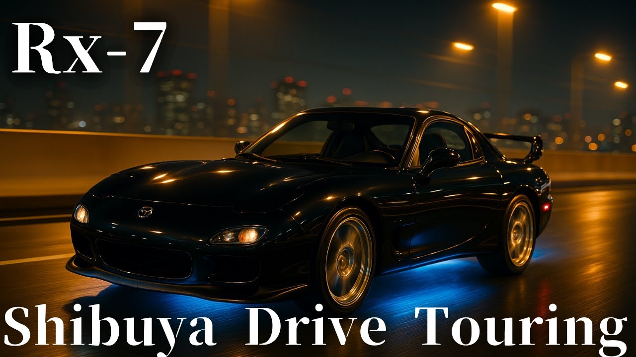 Tokyo Drive in a Mazda RX-7 (FD3S) &mdash; Shibuya to Daikoku PA