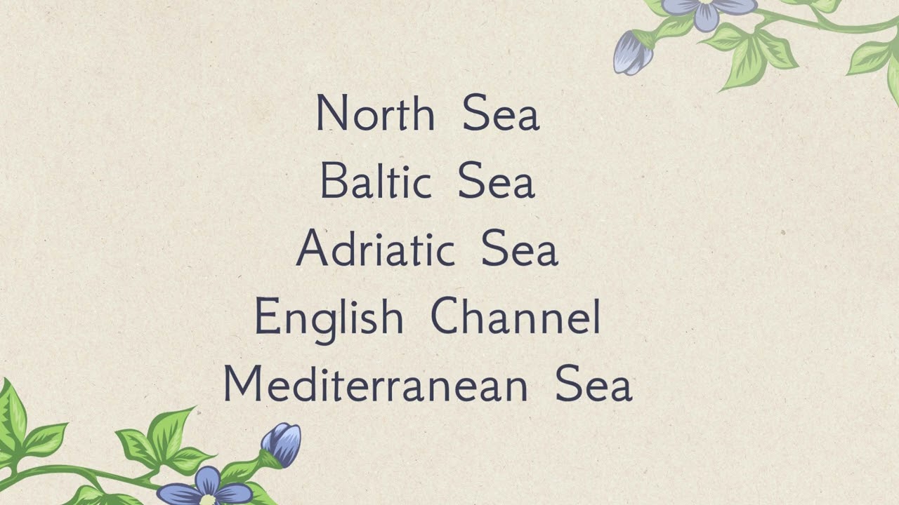 CC Cycle 2 Week 2 Geography | European Waters