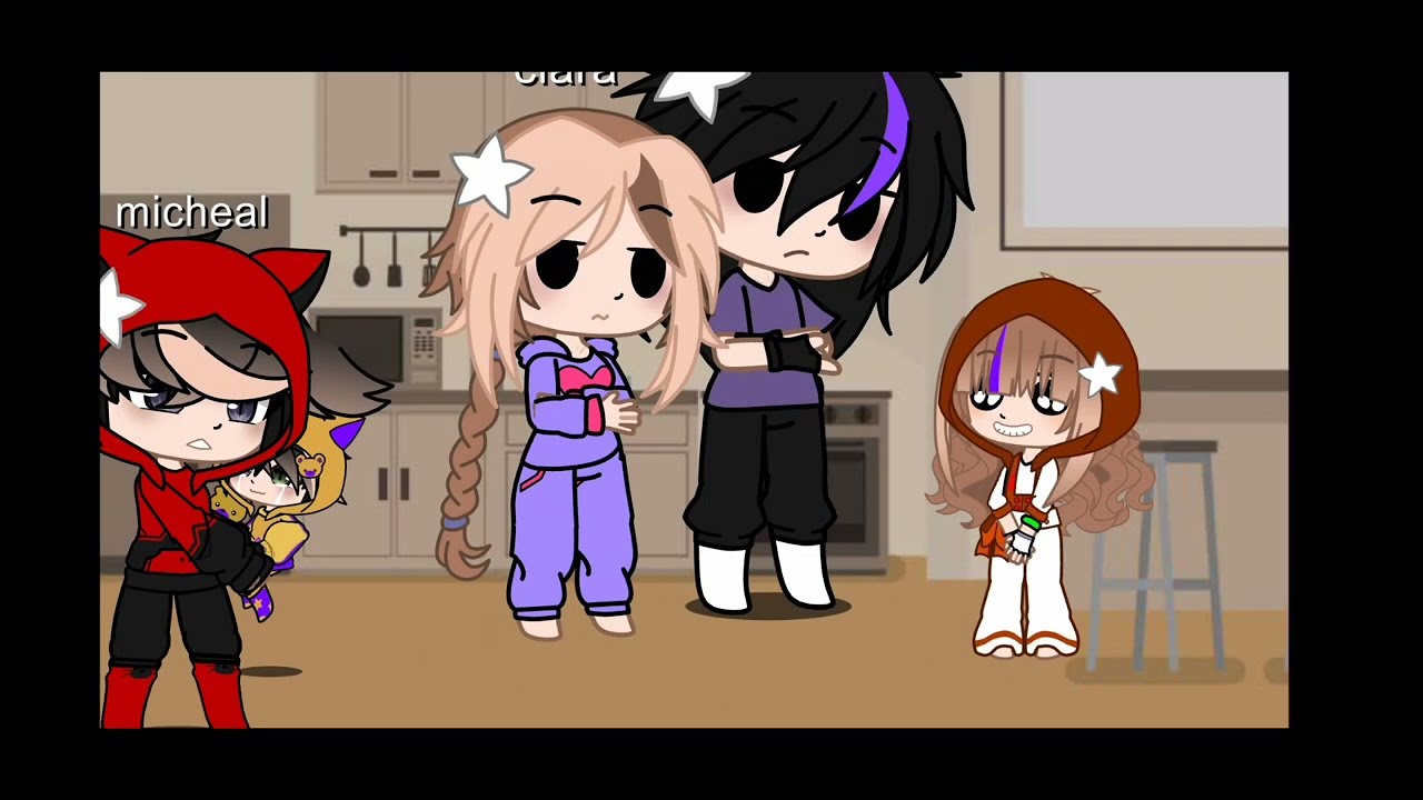 3 am with the past afton family || cute siblings moment my au nice micheal william clara au 