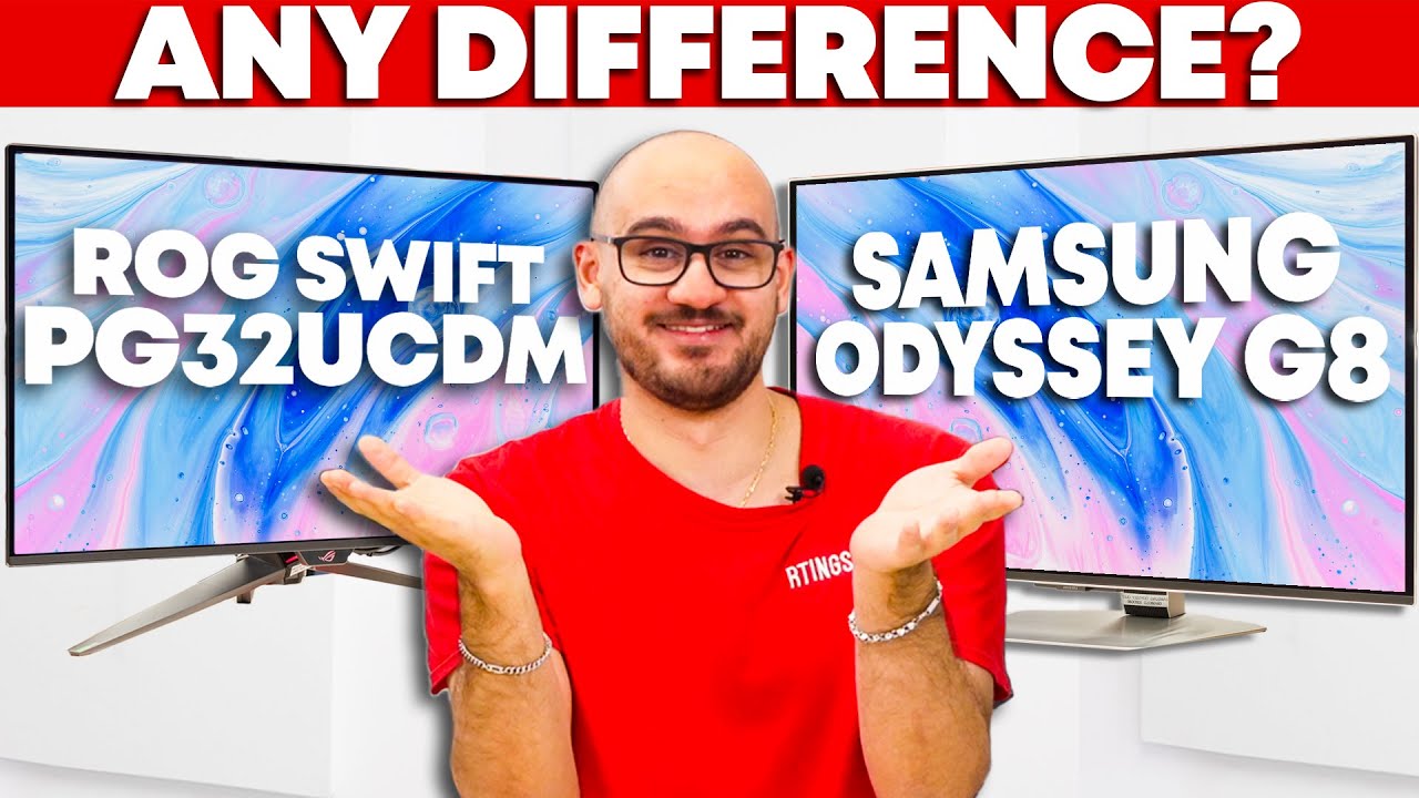 ASUS ROG Swift OLED PG32UCDM против Samsung Odyssey OLED G8 — выбор всех звёзд