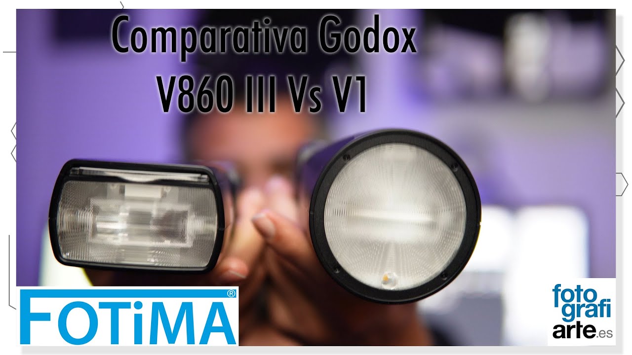 📸 Toma de decisiones: Comparativa de Flashes Godox V860 III y V1 para Sony