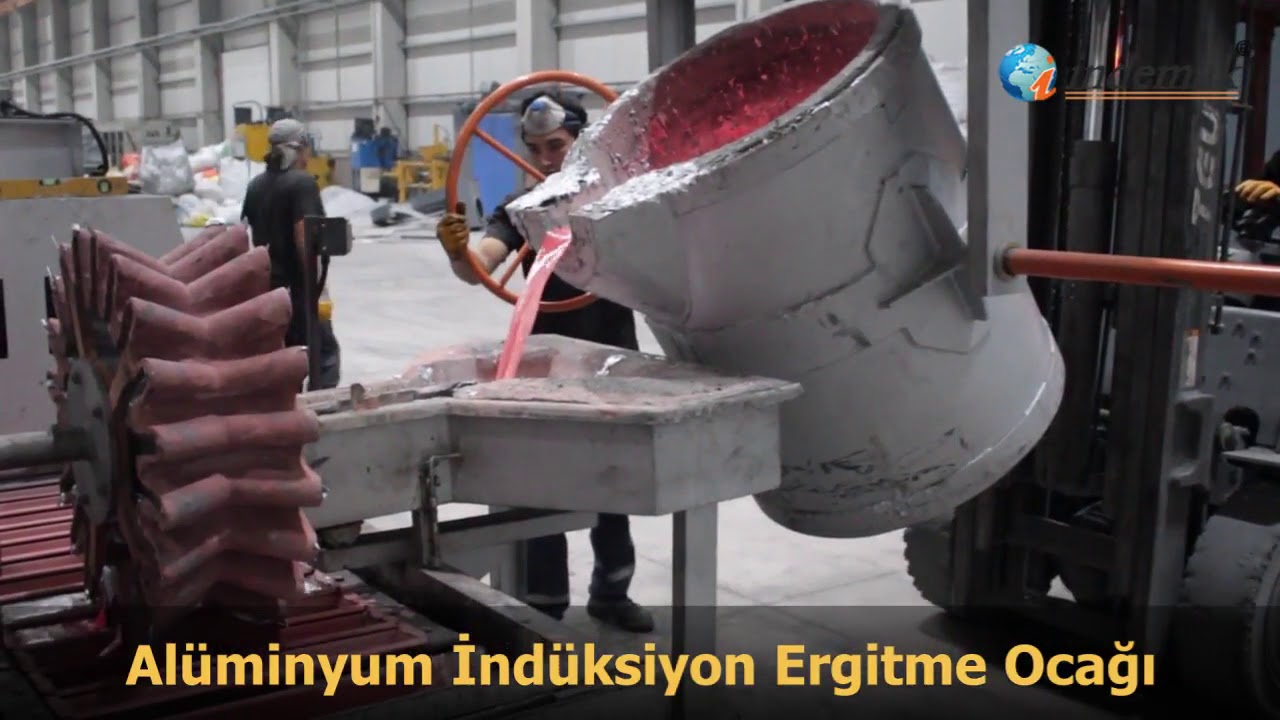 Alüminyum İndüksiyon Ergitme Ocağı