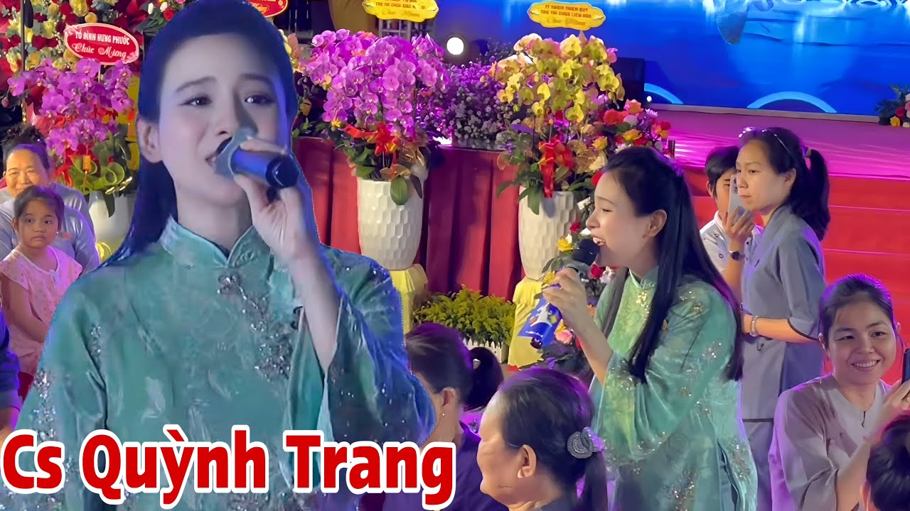 Cs Quỳnh Trang Dể Thương Hát Hay Còn Đáng Yêu Nên Được Rất Nhiều Khán Giả Yêu Mến 