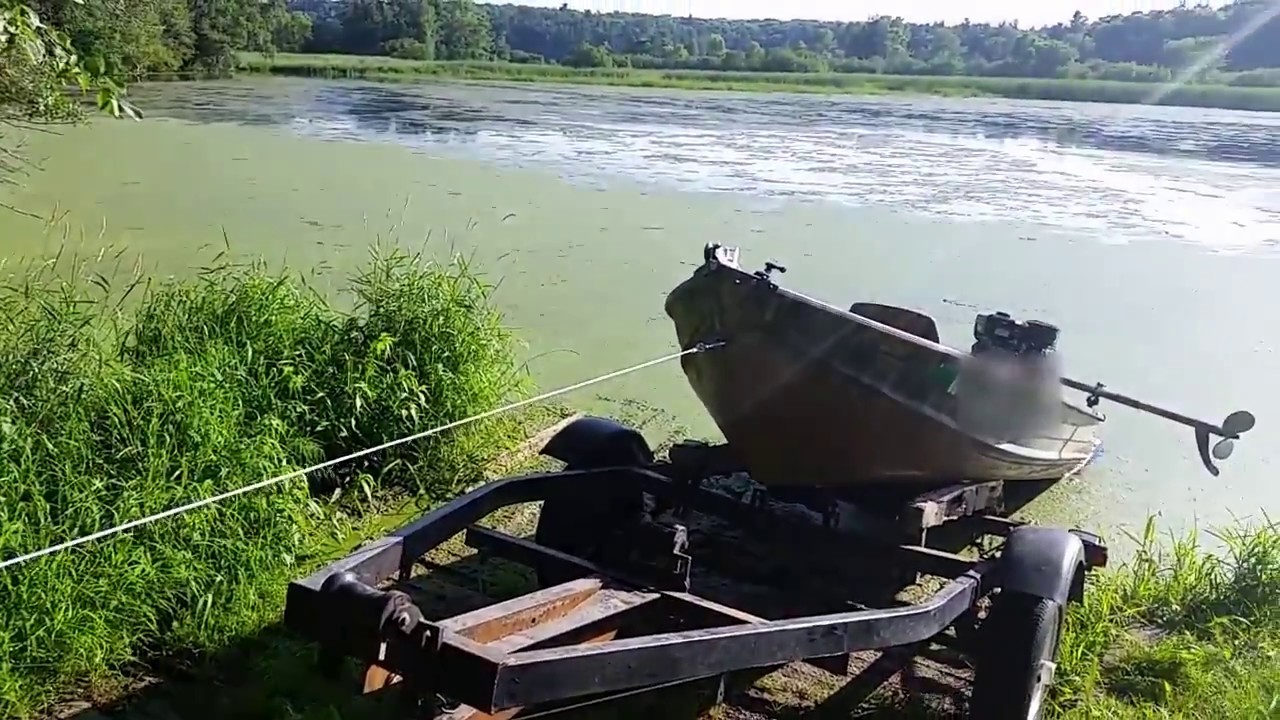 Harbor Freight wireless ATV winch as boat winch