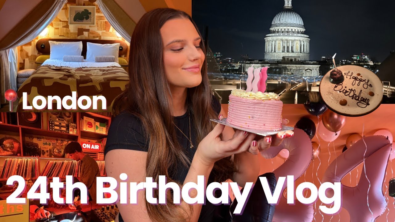 Отпразднуйте мой 24-й день рождения со мной в Лондоне! ​​🎀🎂