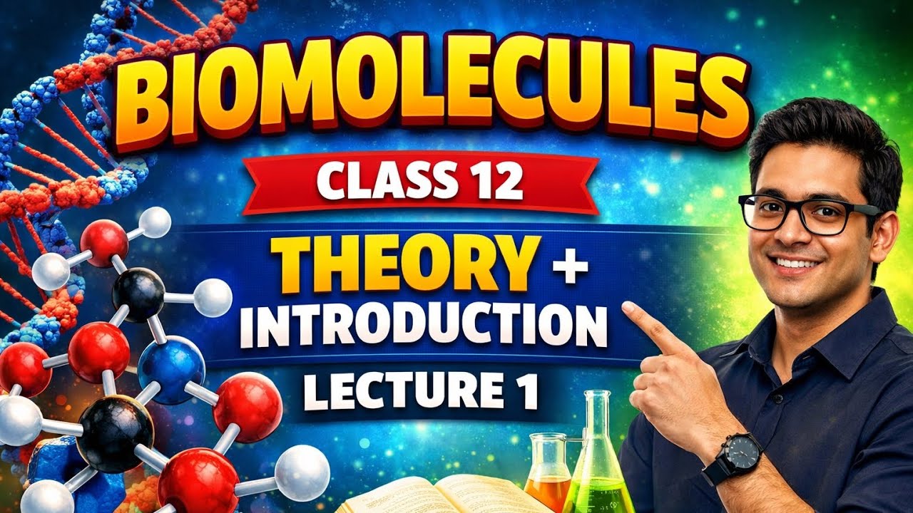 Biomolecules class 12 Theory + introduction lecture 1