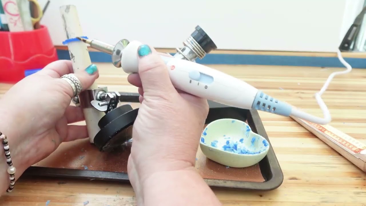 Studio Vlog, Wax Carving, Silver Metal Clay, Soft Casting, Small jewellery business