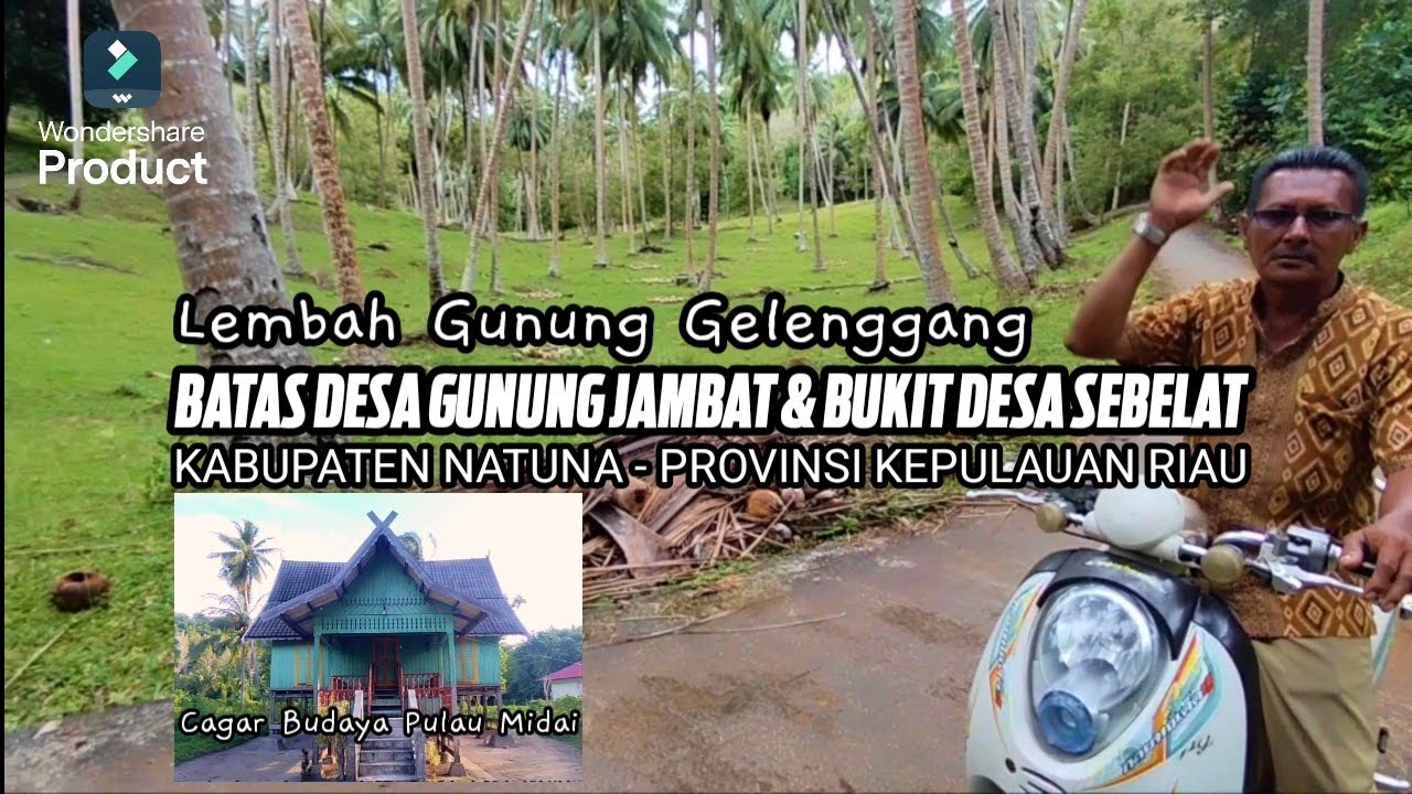 MEMUTAR LEMBAH PEMBELAH PULAU MIDAI - KEPULAUAN RIAU