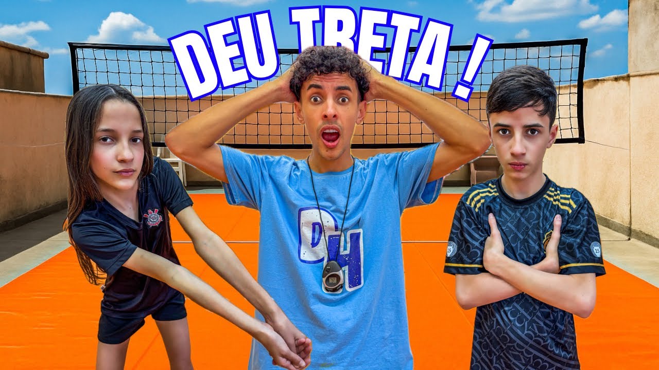 O MELHOR DO MUNDO DESAFIOU A ANA CLARA NO VÔLEI……DEU TRETA!
