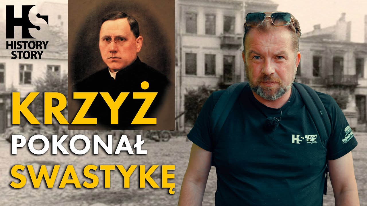 Krzyż Pokonał Swastykę - bohaterski ksiądz z Kutna i jego droga od września 1939 do śmierci w Dachau
