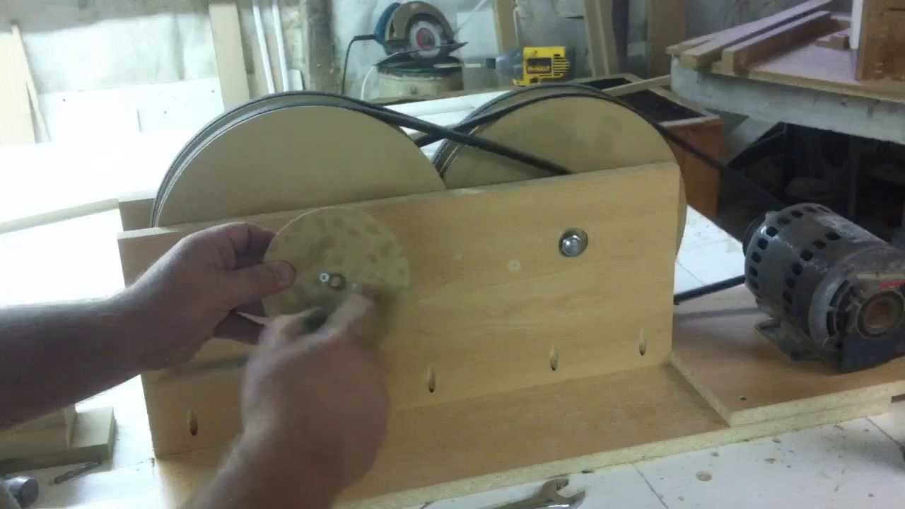 Wooden gearbox speed reducer video 3