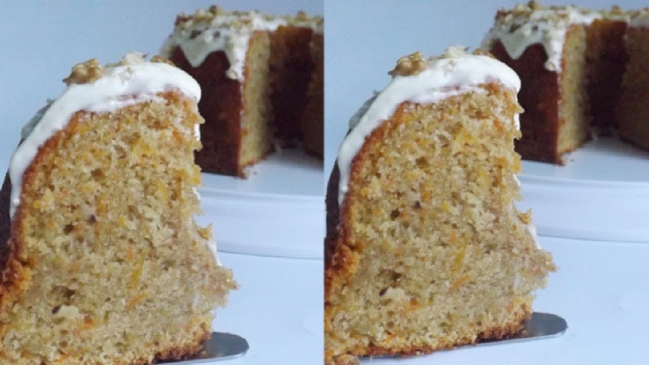 Recept || Wortelcake met Roomkaas Topping 🥕