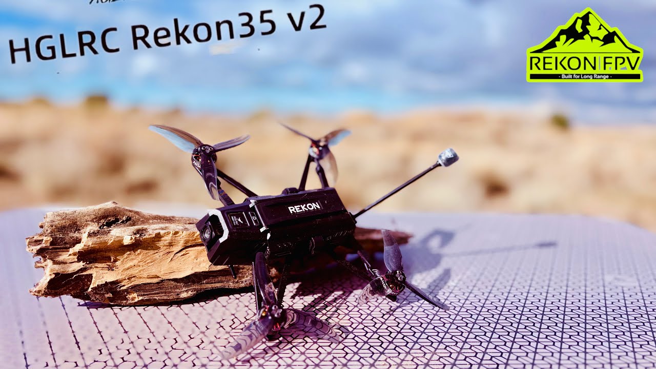 HGLRC Rekon35 v2 O4 lite 3,6” 2S li-Ion