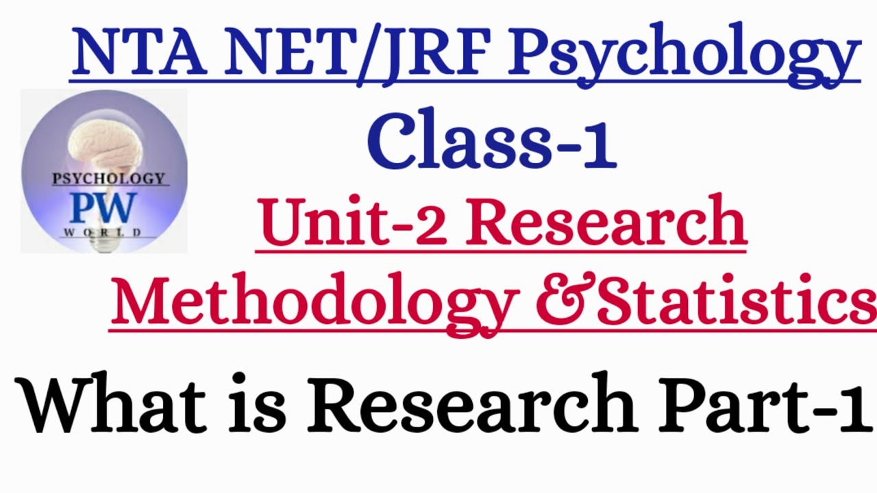 Unit-2: Research Methedology & Research