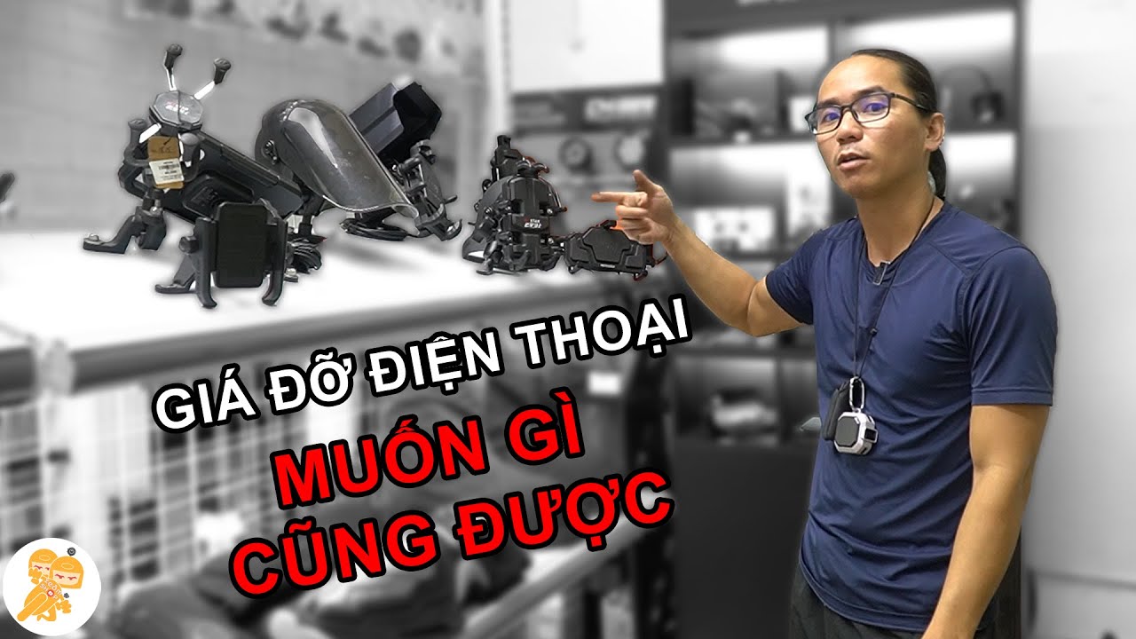 Review Nhanh Các Mẫu Giá Đỡ Điện Thoại Xe Máy Tại Xe Ôm Shop