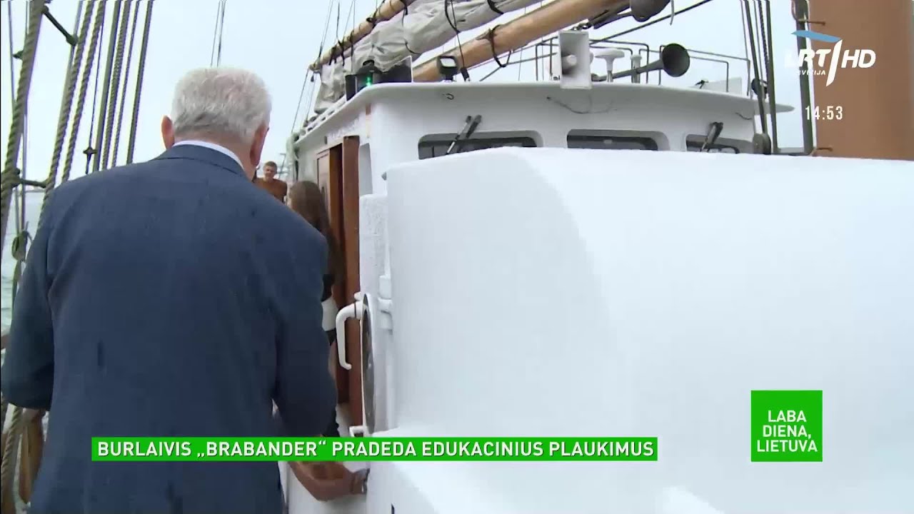 Į marias &ndash; mokytis: vienintelis tradicinis lietuvi&scaron;kas burlaivis &bdquo;Brabander&ldquo; pradeda edukacinius pla
