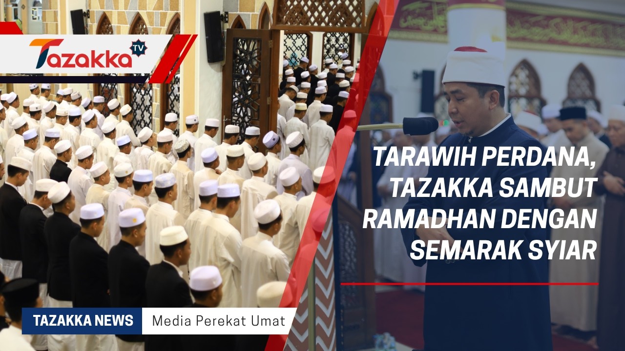 Tarawih Perdana, Tazakka Sambut Ramadhan dengan Semarak Syiar