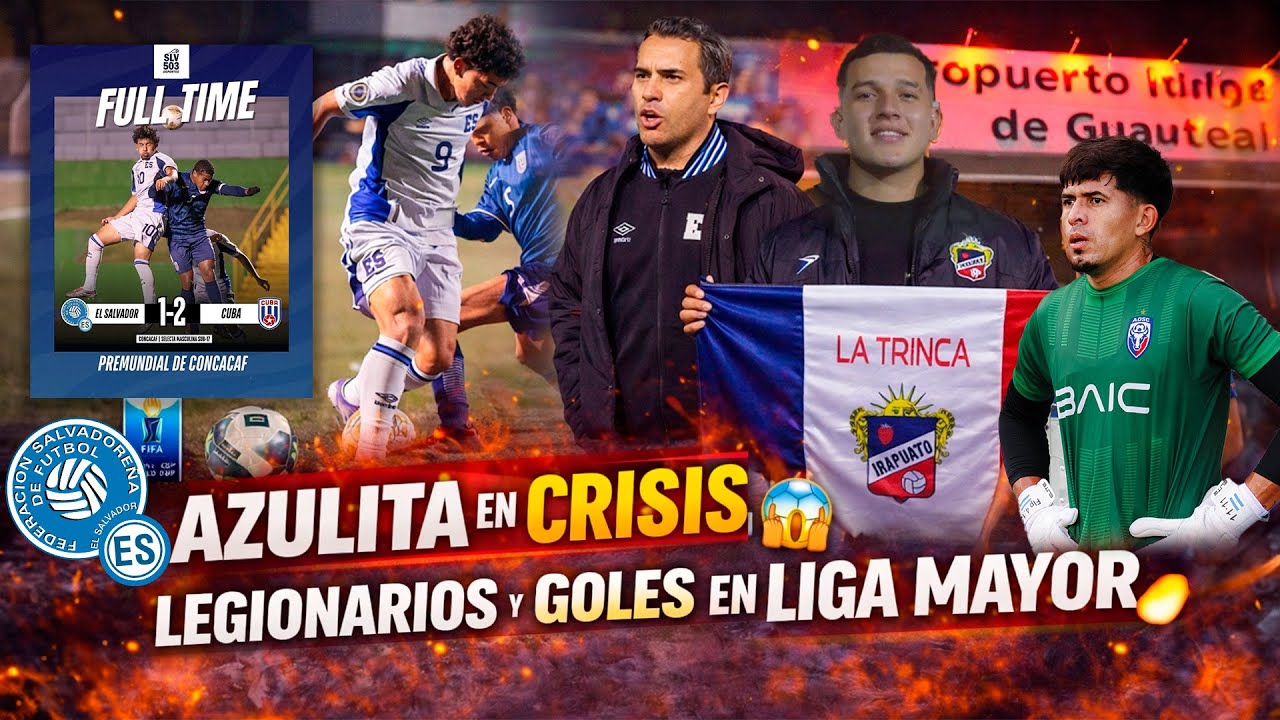 Derrota que DUELE: La Selecta Sub-17  | Liga Mayor con GOLES y Como les fue a los Legionarios