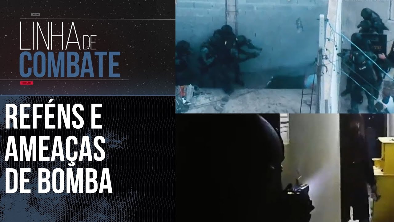 INTERVENÇÕES DO GATE: SURTOS, AMEAÇA DE BOMBA, TIROS E SITUAÇÕES COM REFÉNS | LINHA DE COMBATE