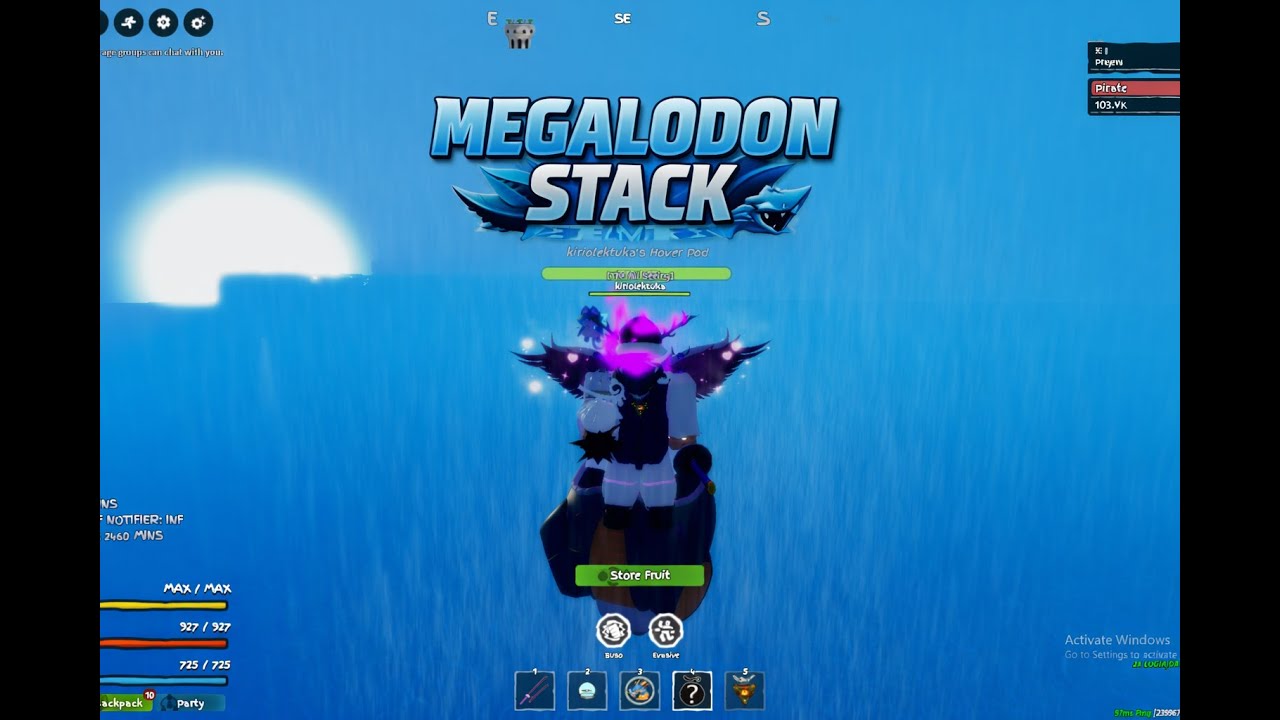 🔴GPO KILLING 20 MEGALODONS RN