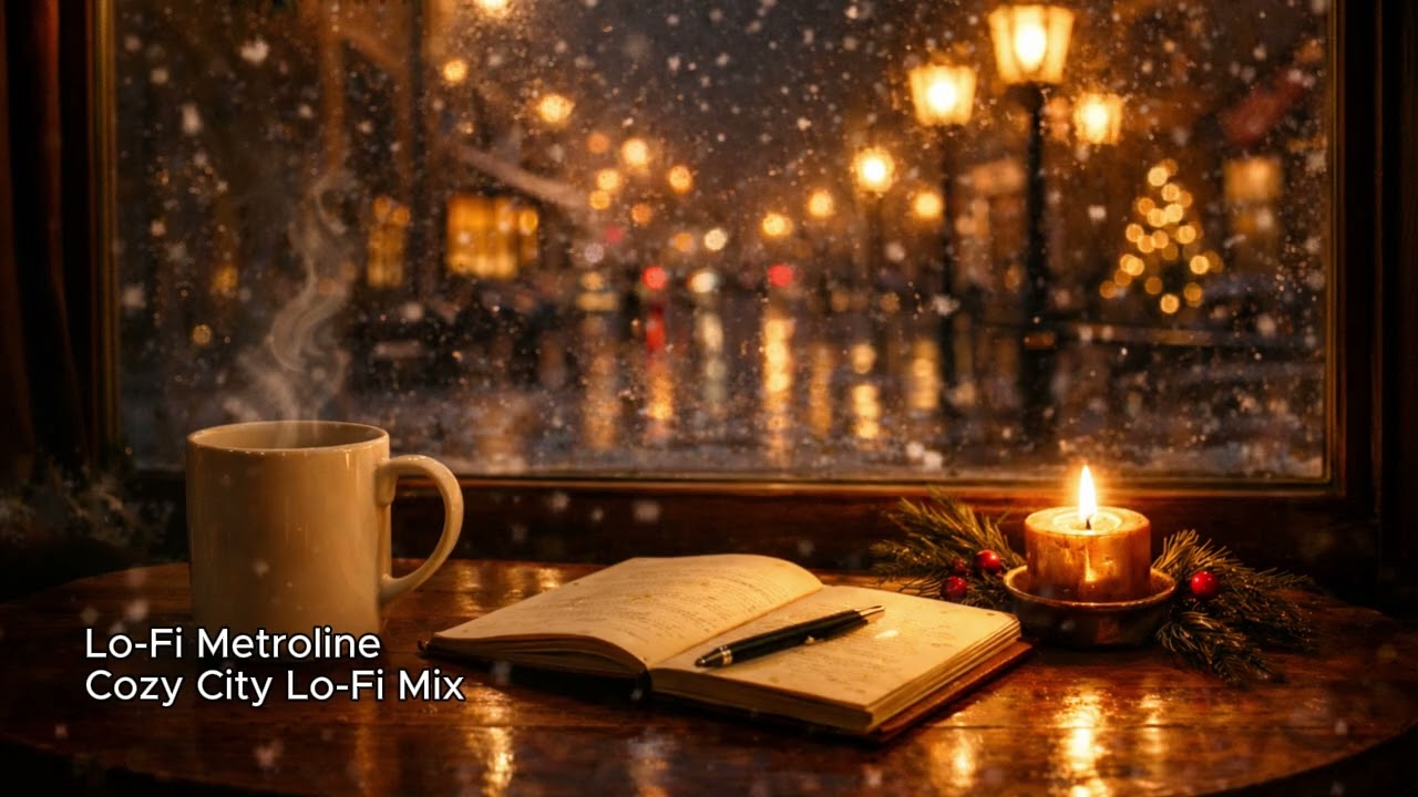 Cozy City Lo-Fi – Midnight Window, Candlelight & Quiet Focus (Lo-Fi Mix) Chill & Focus Beats