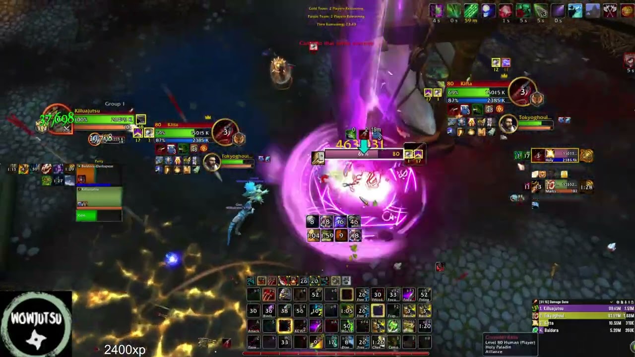 2200mmr Survival Hunter vs Marksman Hunter (I had to teach him a lesson) wow pvp 2v2