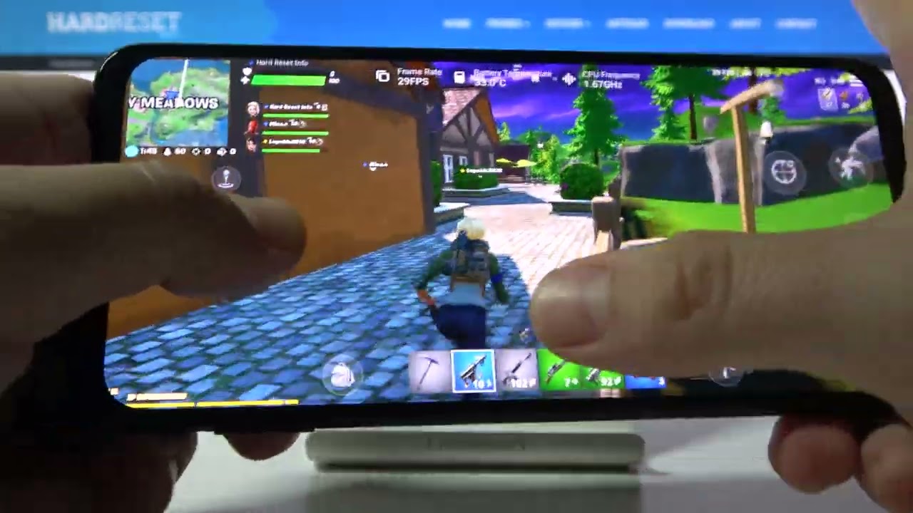 Gameplay of Fortnite on XIAOMI Black Shark 3 &ndash; Efficiency Test