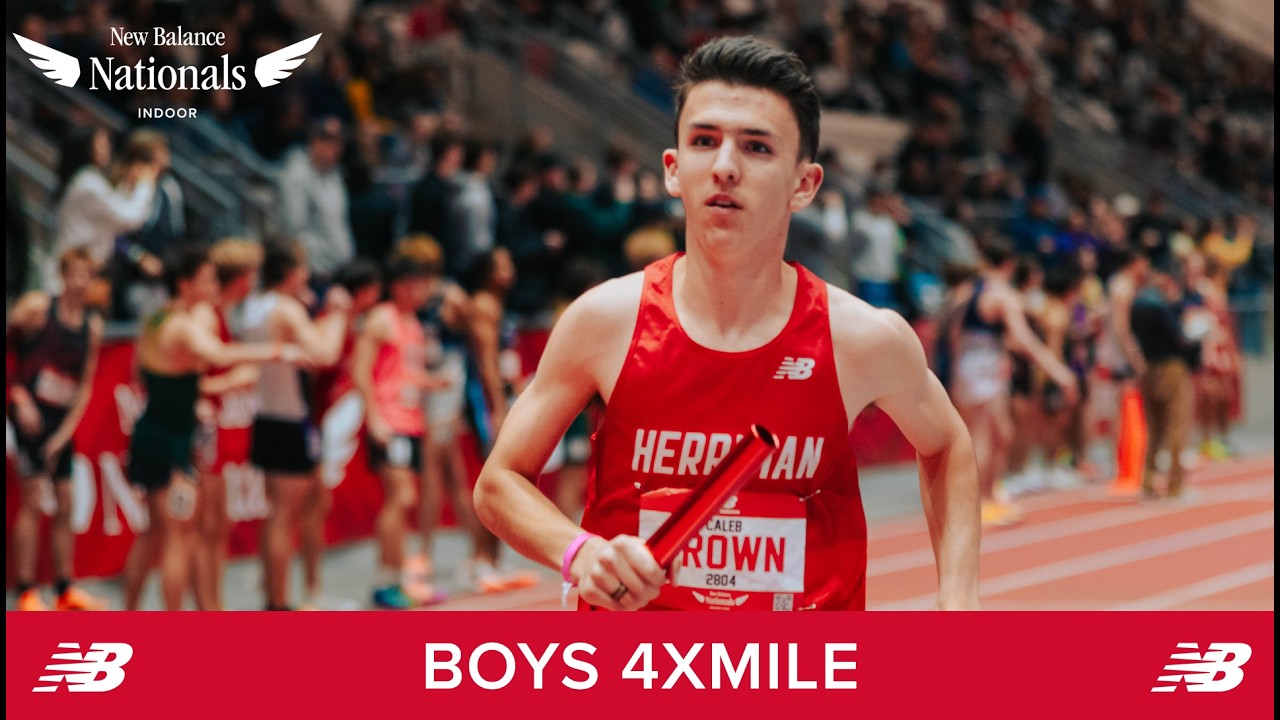 Boys 4xMile Relay - New Balance Nationals Indoor 2026