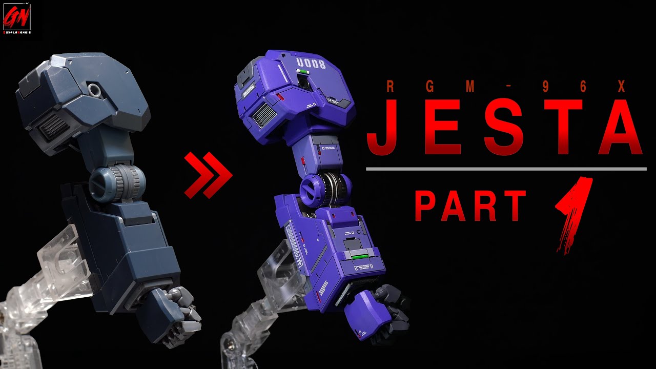 CUSTOM GUNPLA - MG JESTA BUILD EPISODE 1 ジェスタ(機動戦士ガンダムUC)
