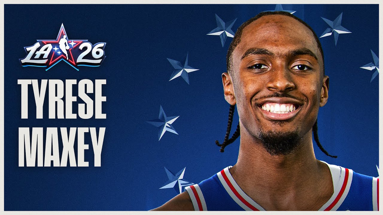 Tyrese Maxey's BEST PLAYS! | 2026 NBA All-Star Starter