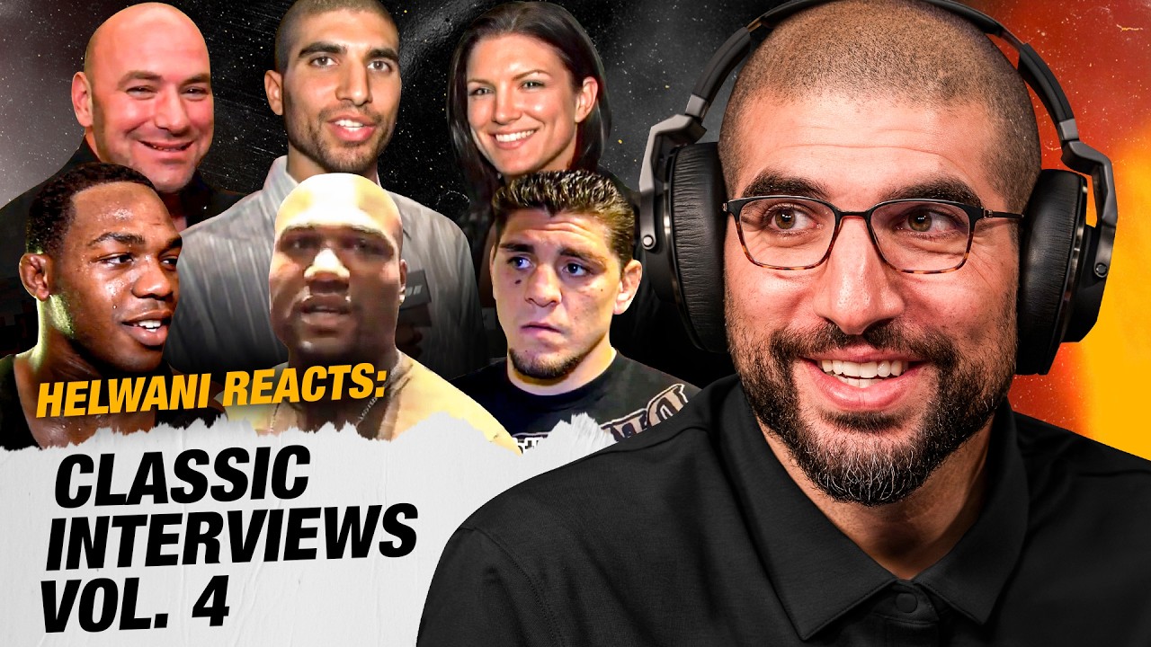 Ariel Helwani Reacts to Classic Interviews, Vol 4: Jon Jones, Rampage Jackson, Dana White, Nick Diaz