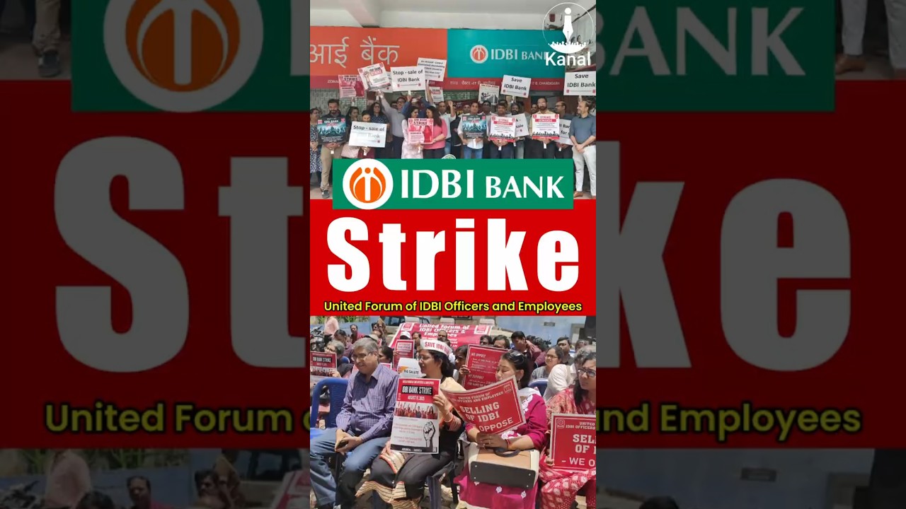 IDBI Bank Strike Against Privatisation