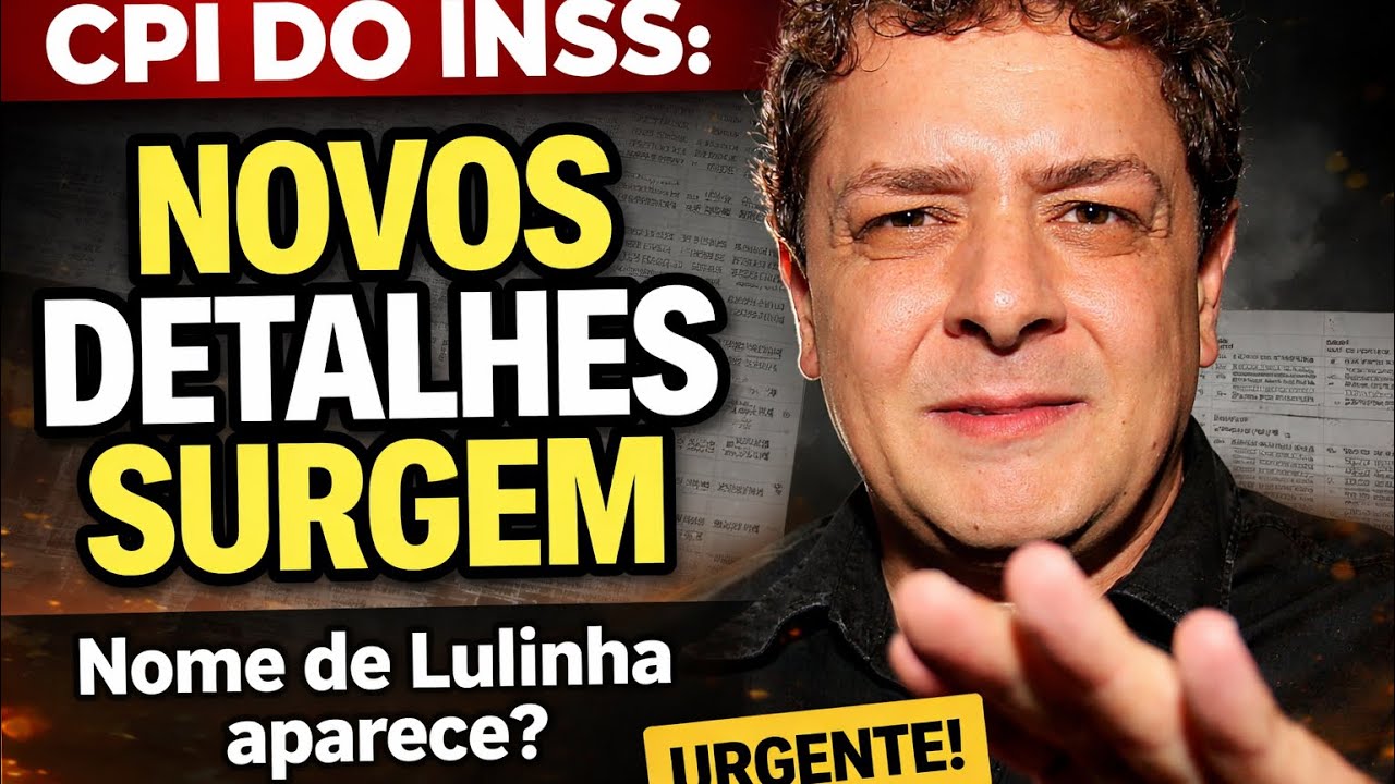 RELATOR DA CPI DO INSS DETALHA TUDO SOBRE O ENVOLVIMENTO DE LULINHA NO ROUBO DO INSS