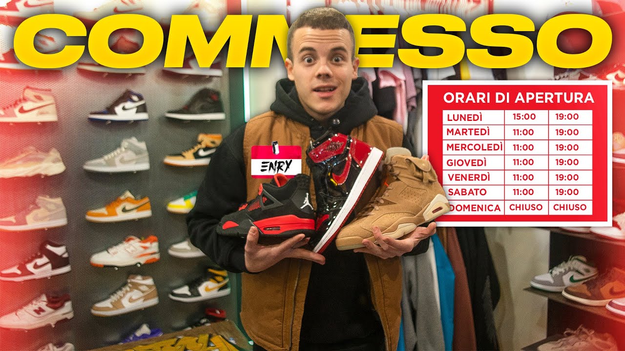 👟 Ho lavorato in un negozio di Sneakers per un giorno! Ecco come è andata 😂