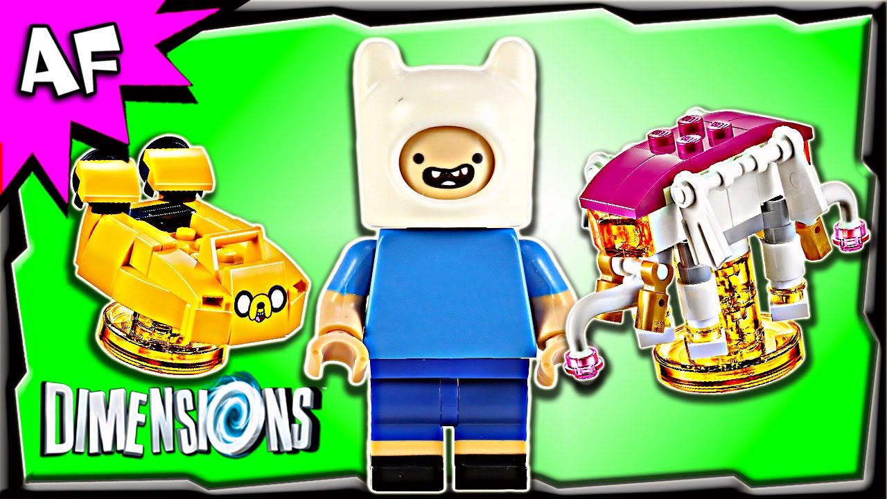 Lego Dimensions Adventure Time FINN the Human 3 in 1 Level Pack 71245 Stop Motion Build Review