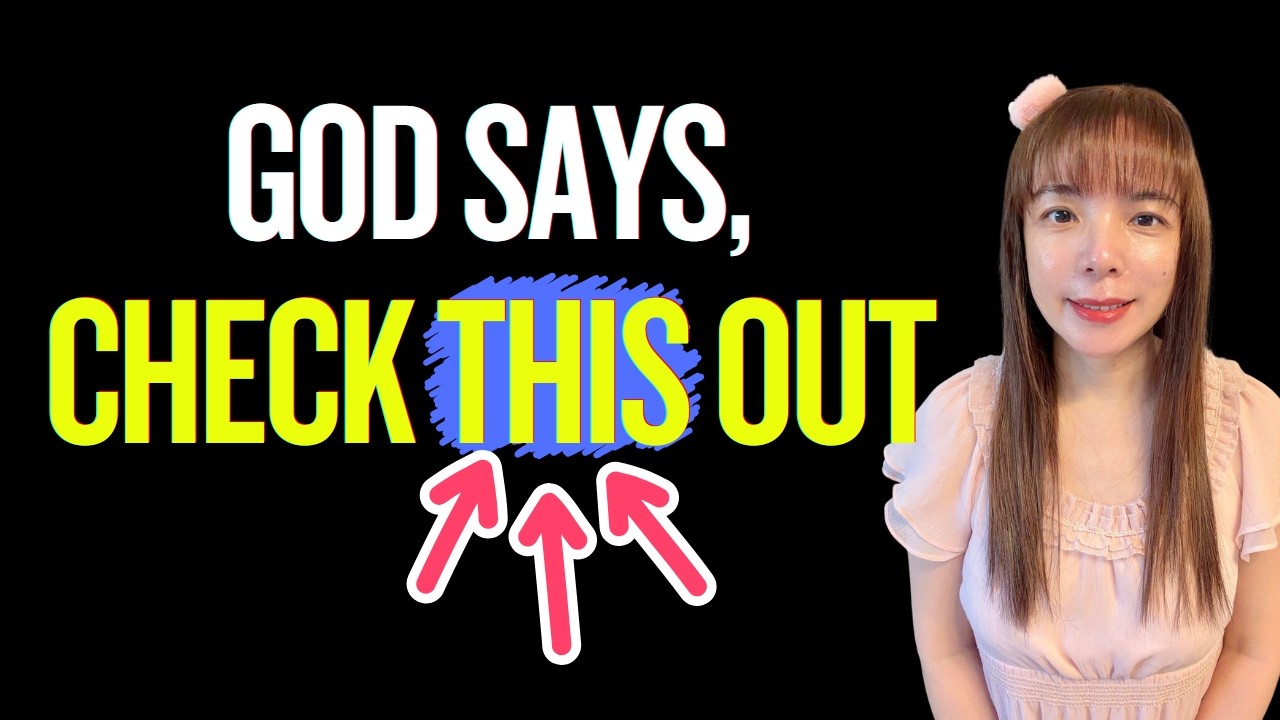 God asks you to CHECK 