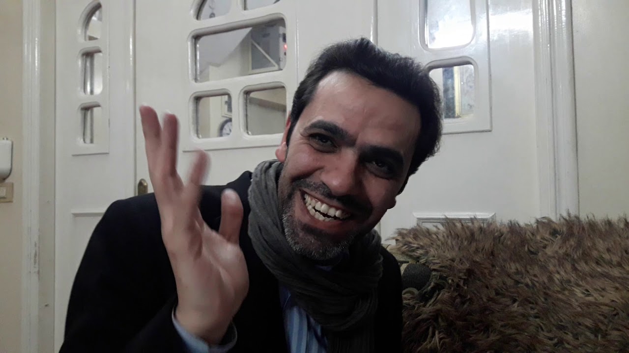 تقليد كاظم الساهر بشكل كوميدي