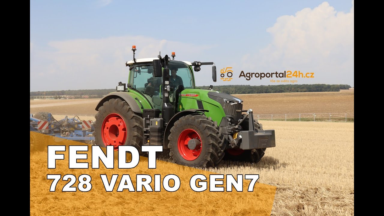 Nový FENDT 728 VARIO GEN7 - představení, pohled do kabiny