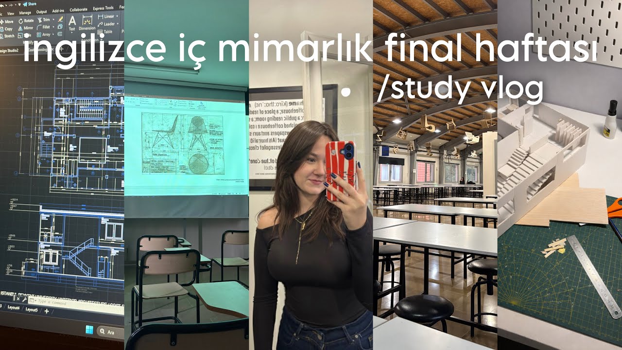 study vlog👩🏽‍💻//final haftası, quiz night, yılbaşı hediyeleri, kargo…
