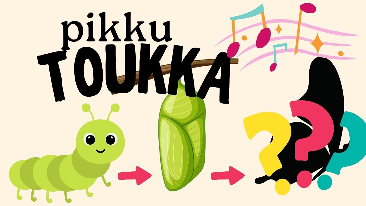 Pikku toukka 🐛 | Lastenlaulu perhoseksi kasvamisesta 🦋