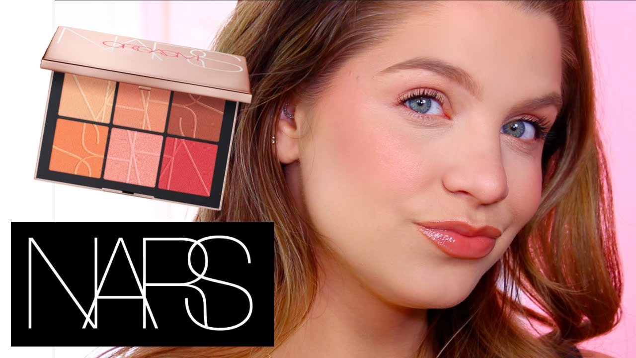 NARS ORGASM ON THE BEACH CHEEK PALETTE REVIEW