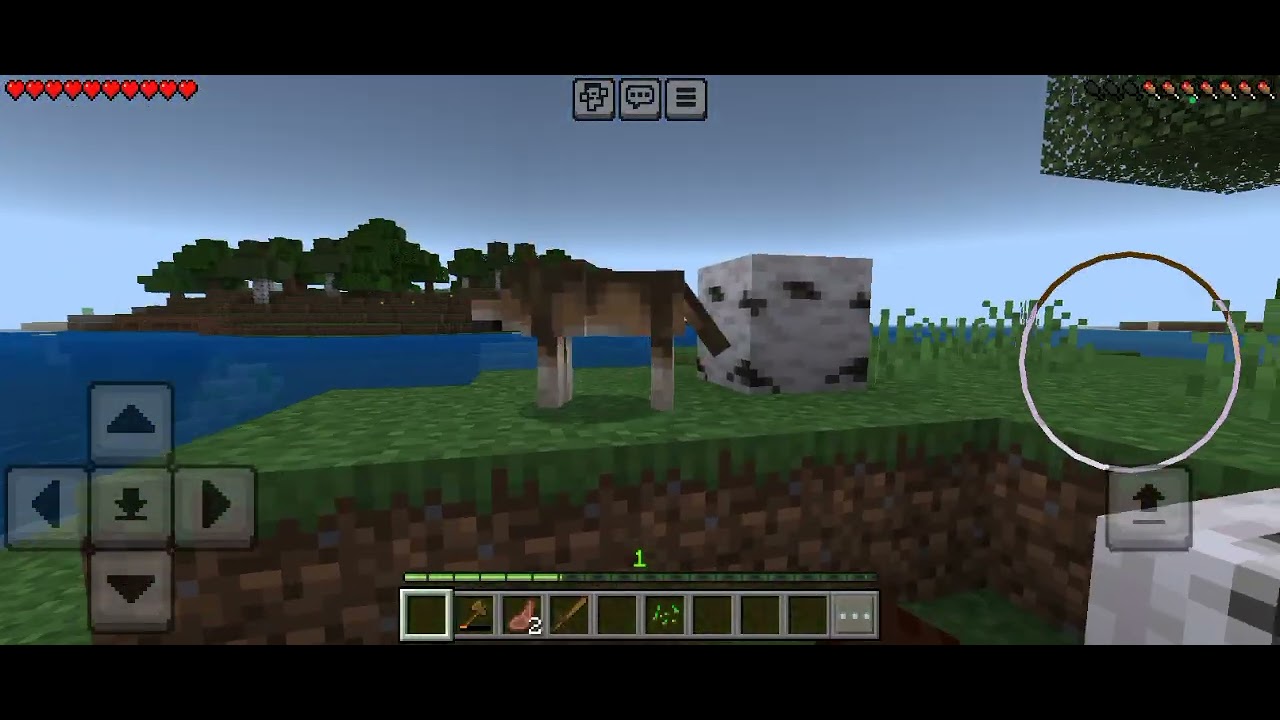 GAMPLAY DE MINECRAFT PARTE #2 ADOPTAMOS UN POLLO🐔 LLAMADO JUANCITO