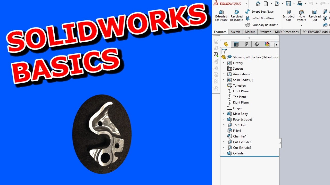 Дерево проектирования Solidworks Feature Manager &mdash; Учебное пособие по Solidworks 22