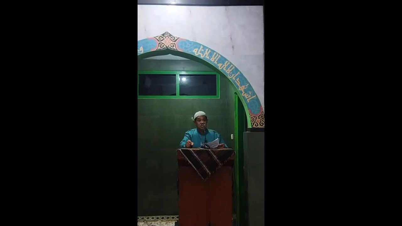 Kultum Subuh  Masjid Al Muttaqin Singojayan