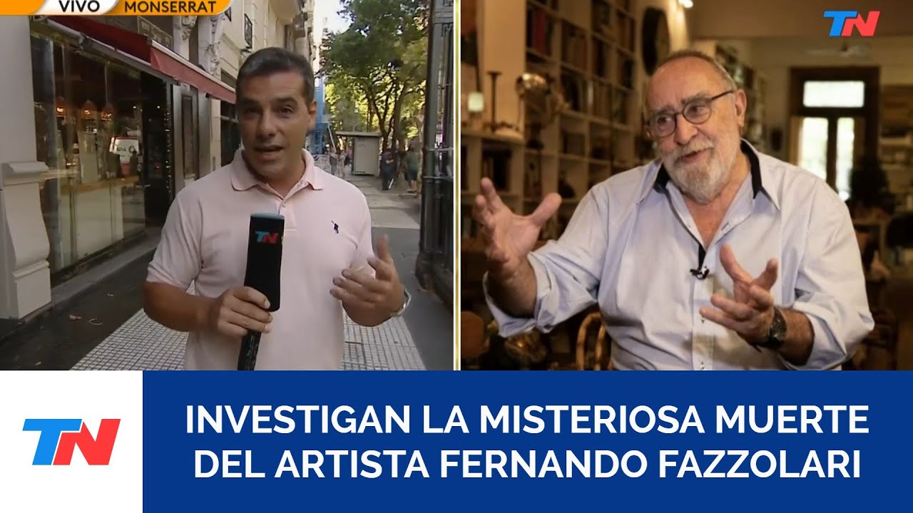 MONSERRAT I Encontraron muerto en su casa al reconocido artista plástico Fernando Fazzolari
