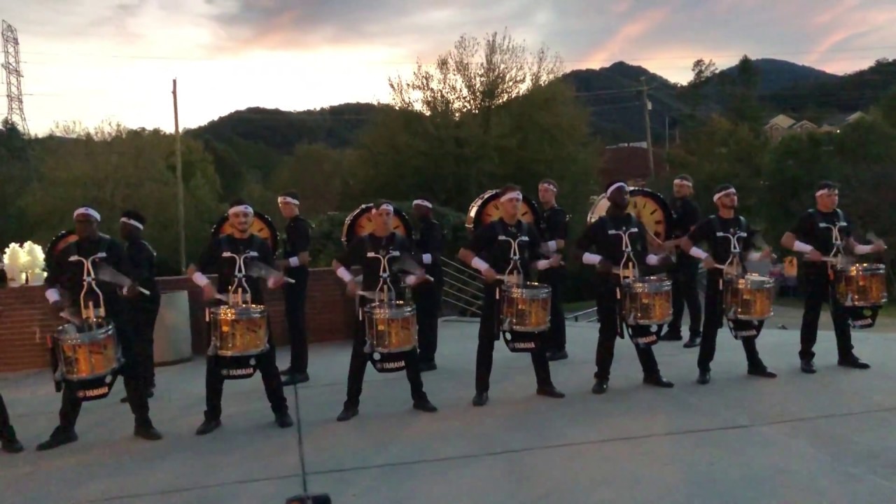 2018 Western Carolina University Drumline: In The Lot - Part 1