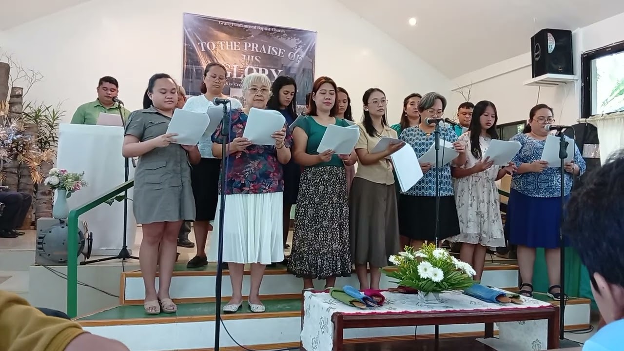 GFBC symphony during worship service on 3/8/2026