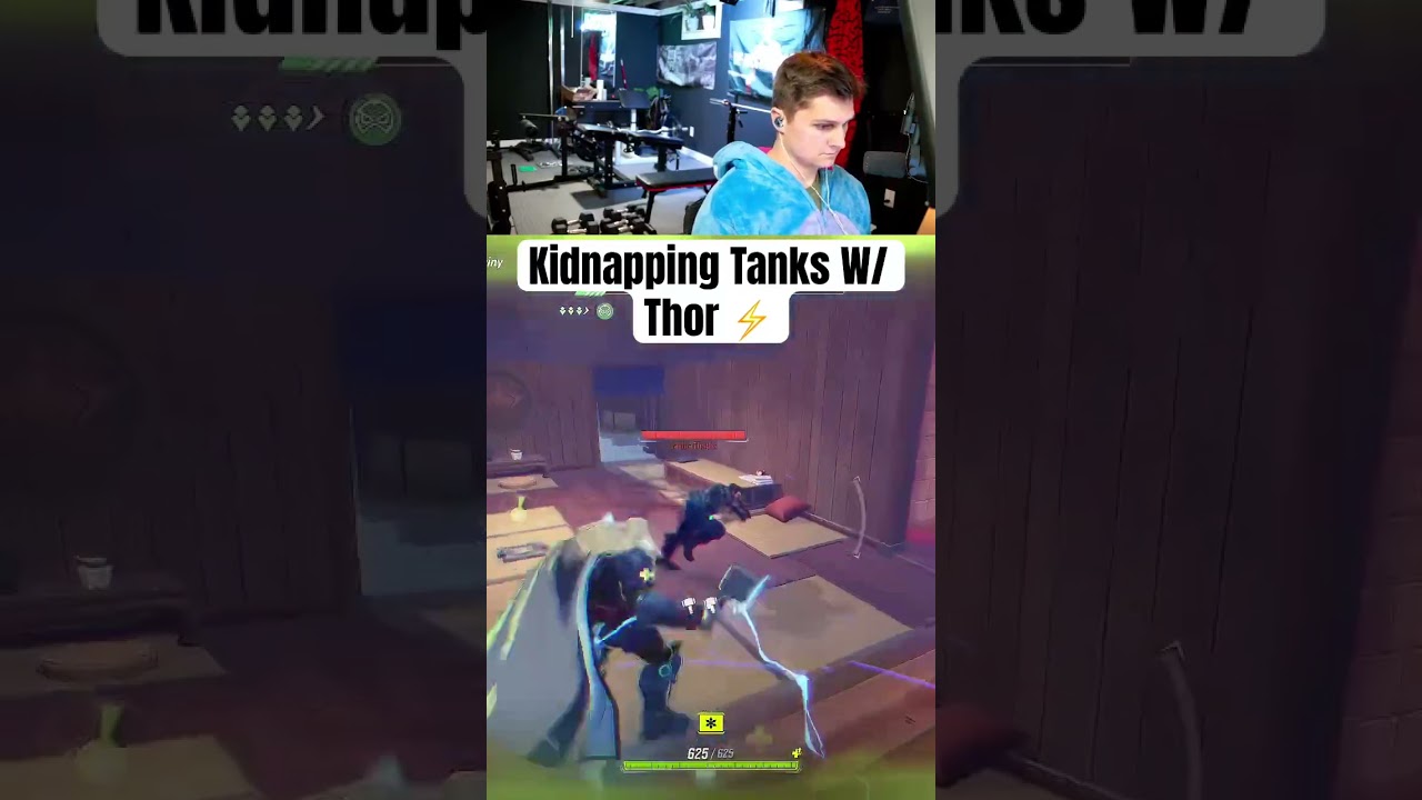 Kidnapping tanks in Ranked with Thor in #marvelrivals